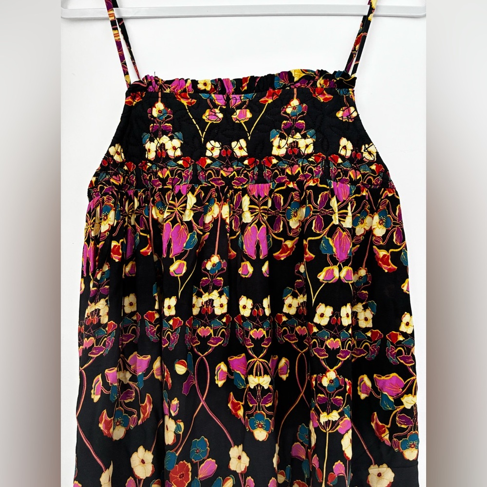 ANTHROPOLOGIE Quilted Floral Maxi Dress - Picture 5 of 10